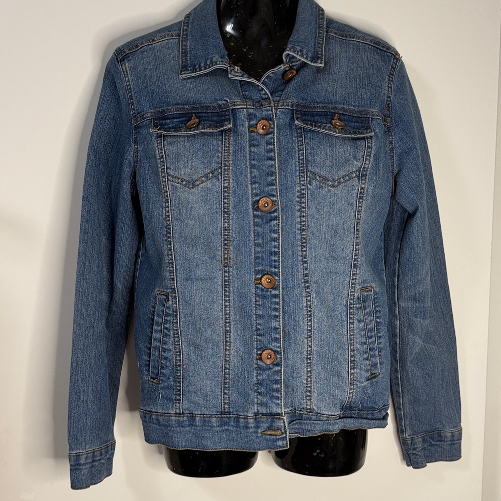 Cavalini Denim Collection Women Jacket Size M - Picture 2 of 6